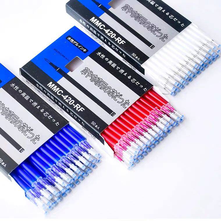 Japan High Temperature Disappearing Refill Leather Clothing Special Heating Automatic Fade Pen Color Fading Pen 3 Pack for delivery 1 bag