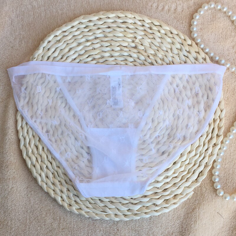 D home export Europe and the United States foreign trade tail single panties female sense of transparent briefs no trace mesh yarn low waist breathable underpants