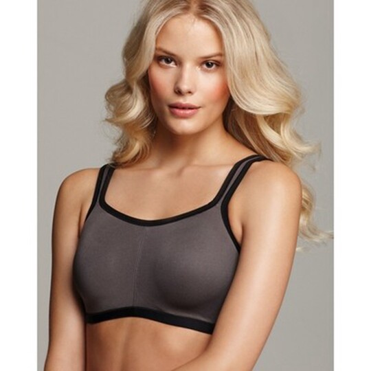 N家欧美品牌运动文胸防振跑步瑜伽大胸显小外穿内衣女有钢圈上拖