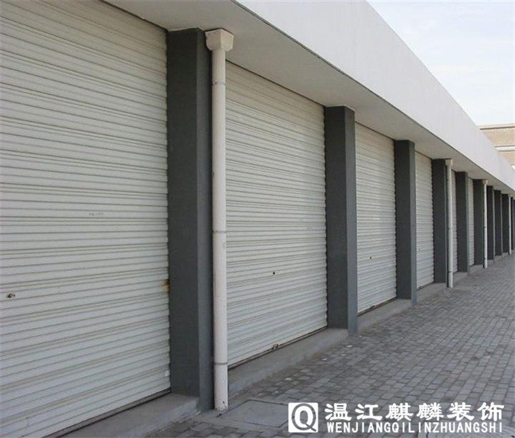Chengdu Manufacturer Direct Sales Roll Door Curtain Door Villa Garage Door Aluminum Alloy Roll Door Electric Roll Curtain Door Roll Gate Non-Mark