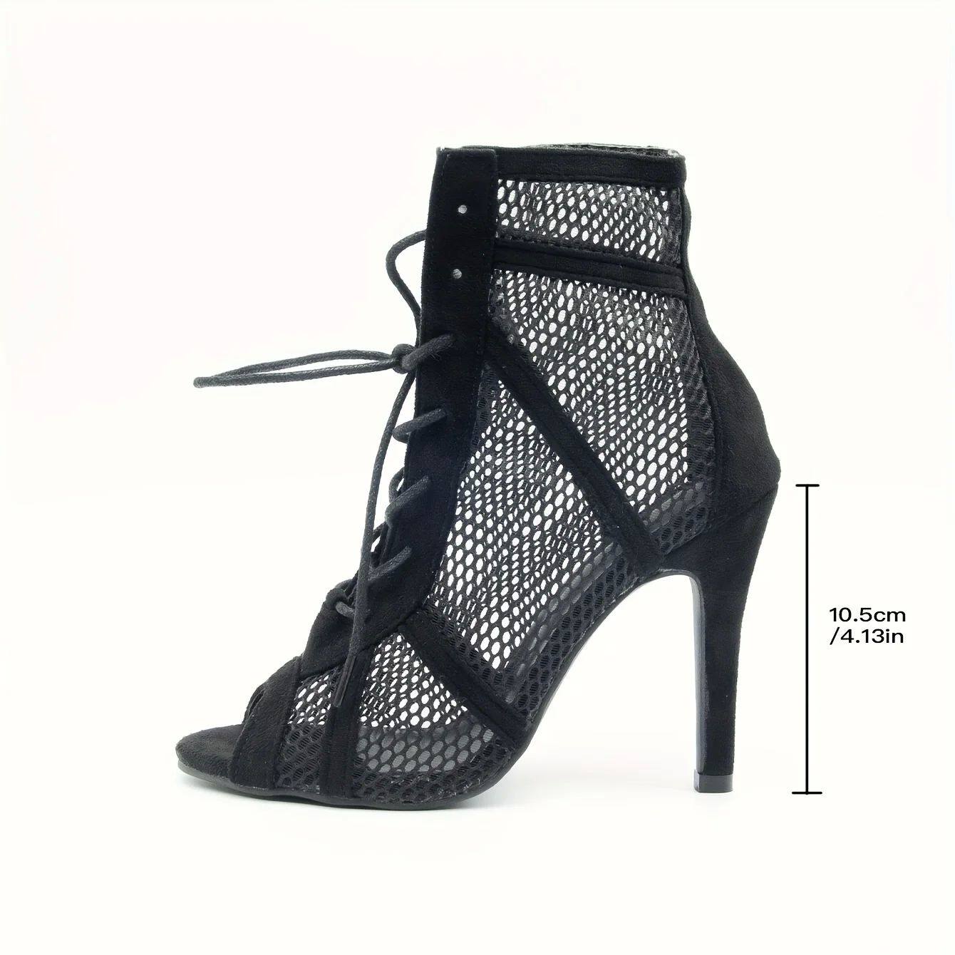 Latin Dance Shoes with Professional High Heel Design - Taobao product photo 8
