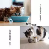 Маленькая дикая леопардовая пробирная труба Тонкая мята закуски для кошачьего кошачья трава натуральная трава кошка для удаления шариков для регулирования желудочно -кишечного тракта