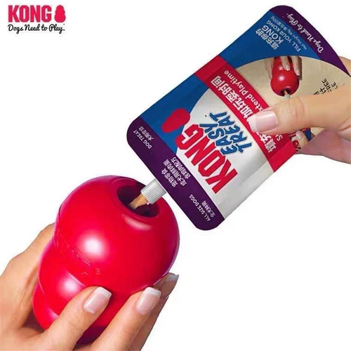 KONG Игрушка для собак, американский резиновый пищевой мяч, забавная устойчивость к укусам, коренные зубы, развивающая головоломка, избавляющая от скуки, тыква