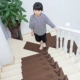 Cầu thang xoắn ốc pad tự dính keo miễn bàn đạp gia đình thảm sàn pad mat thảm thảm không trơn trượt gỗ cầu thang lát - Thảm sàn