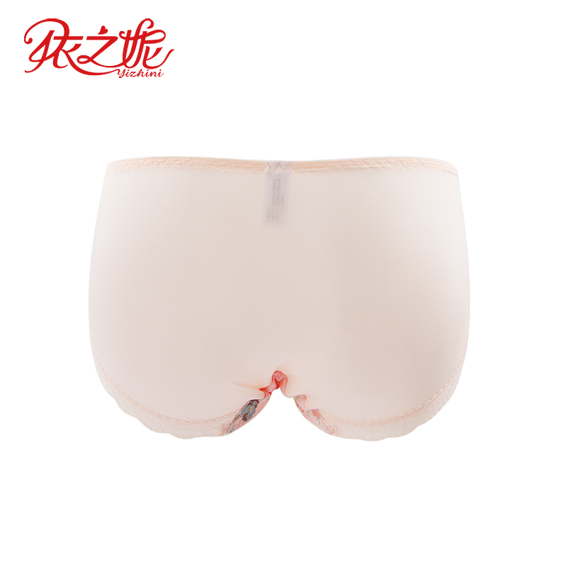 Yi Ni sexy đồ lót thở thêu rõ ràng đánh dấu đơn giản mùa hè-waistflat thấp phẳng góc dione quần 497K2.