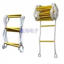 High Rise Safety Escape Insulation Rope Ladder Non fire-fighting Lifesaving Soft Ladders Outdoor Training High Altitude Rescue Operation Rope Ladder