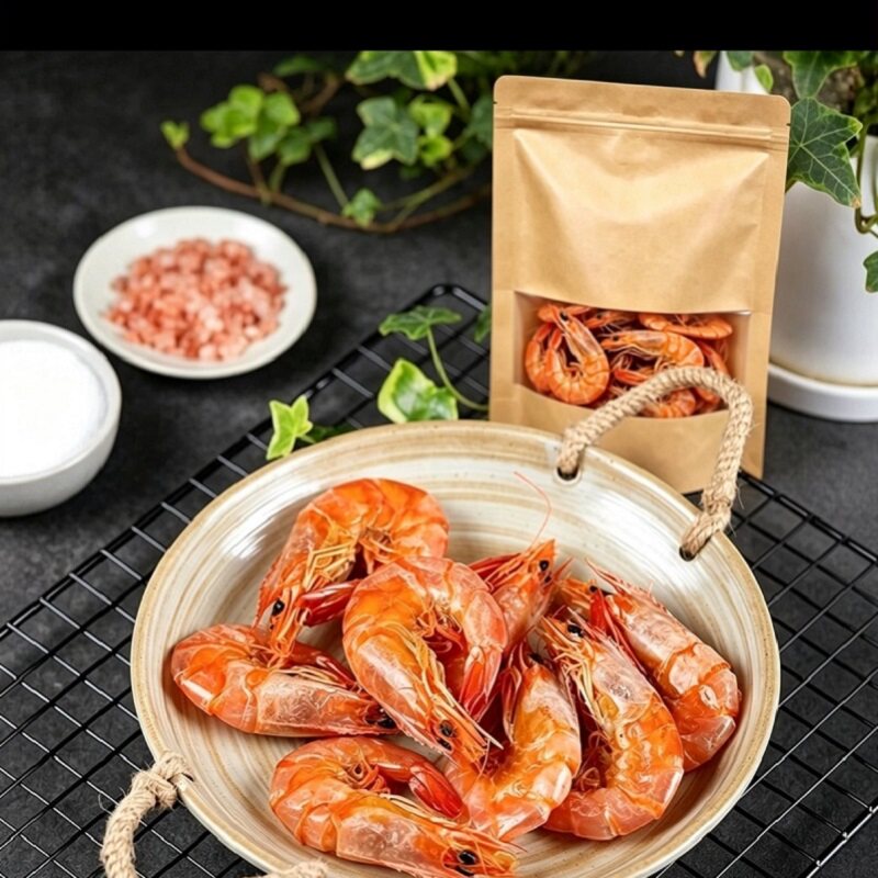 广西北海特产烤虾干即食虾干虾海风干虾即食海鲜零食