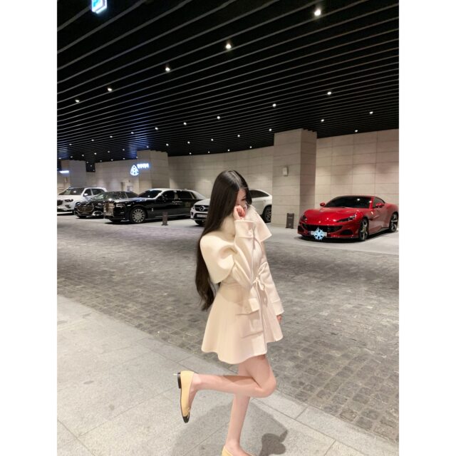 POET WONG first generation white flower super elegant high count 100 wool double-sided woolen coat with detachable cloak