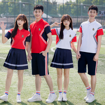 Class clothing academic style Korean style Korean style Senior high school school uniform set opening ceremony of the games