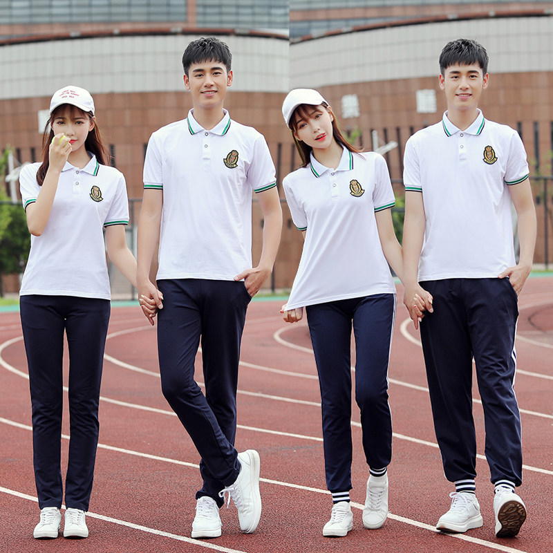 Class uniform ins Hong Kong style School uniform set High school games College style Junior High School Korean middle school British Korean version