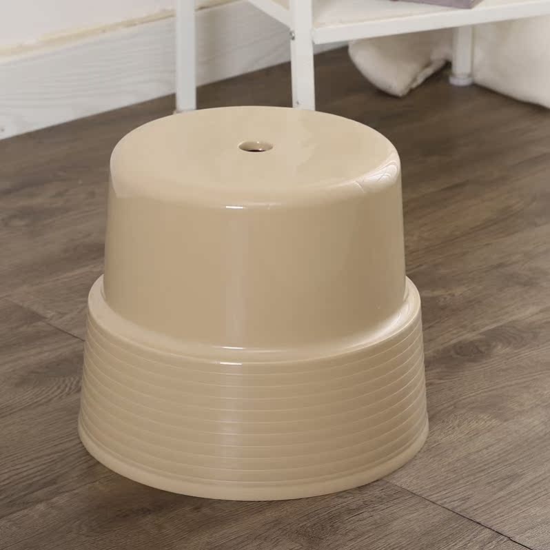 Extra thick plastic stool cooked glue household low stool children fashion small stool bathroom coffee table changing shoe stool round stool chair