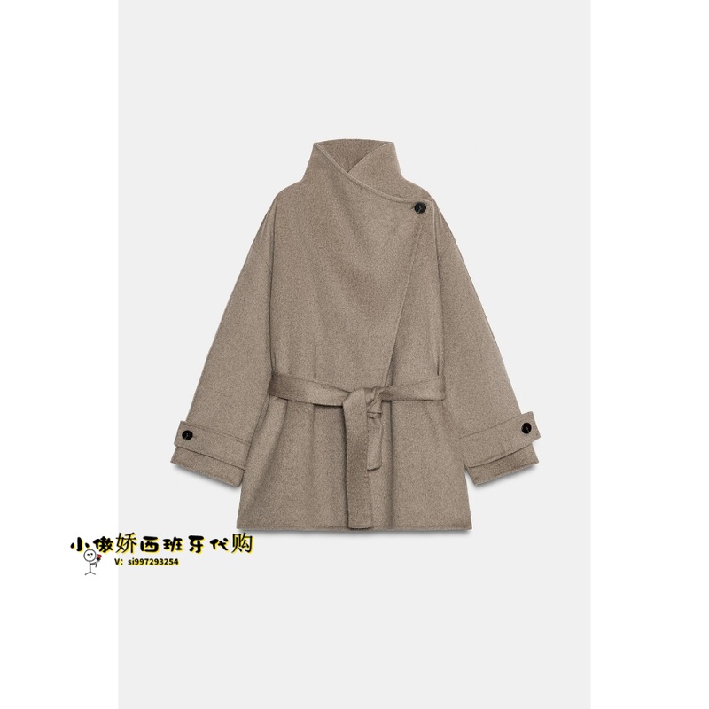 October: Little Bossy Spanish Shopping Agent - Zara Wool-Blend Double-Breasted Coat 6318/318 6318318