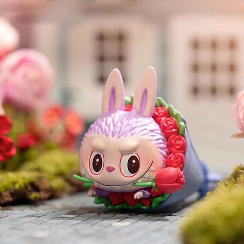 POPMART ポップマート ラブブ フラワーエルフ ブラインドボックス ハンドメイド オフィス デスクトップオーナメント 女の子へのギフト