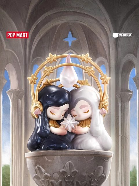 POPMART Bubble Mart CHAKA Candle Language Blind Box Fashion Trend Ornaments Chasing Light Elf Cute Hand Figure Gift