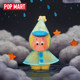 POPMART Bubble Mart Star Dreams Weather Bureau Series Plush Pendant Blind Box Trendy Fashion Gift