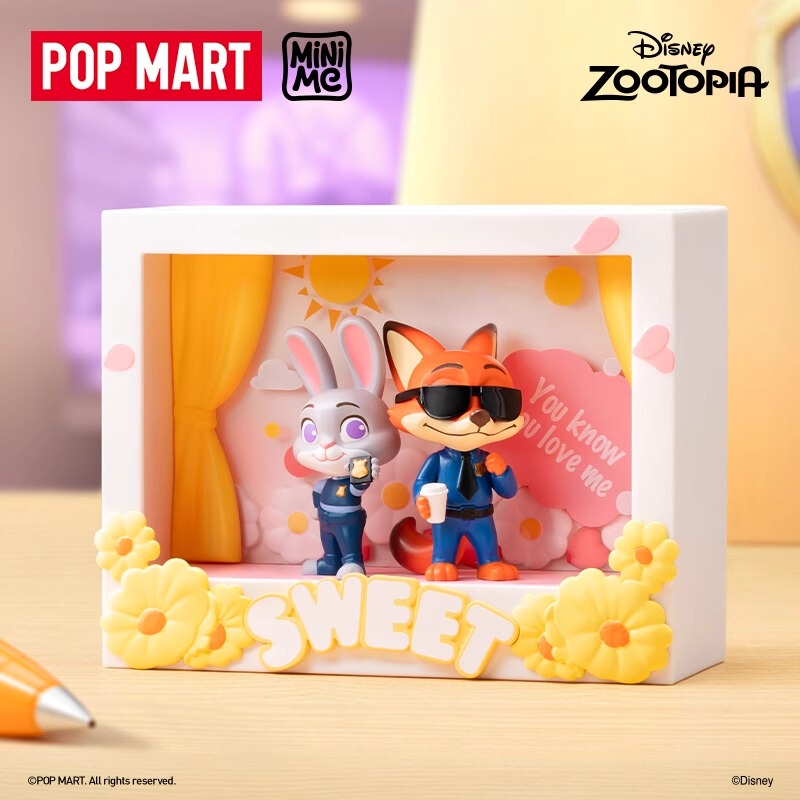 Popmart Zootopia High-Light Moments Scene Figure Blind Box Peripheral Toys for Gifts Popmart Zootopia High-Light Moments Scene Figure Blind Box Peripheral Toys for Gifts