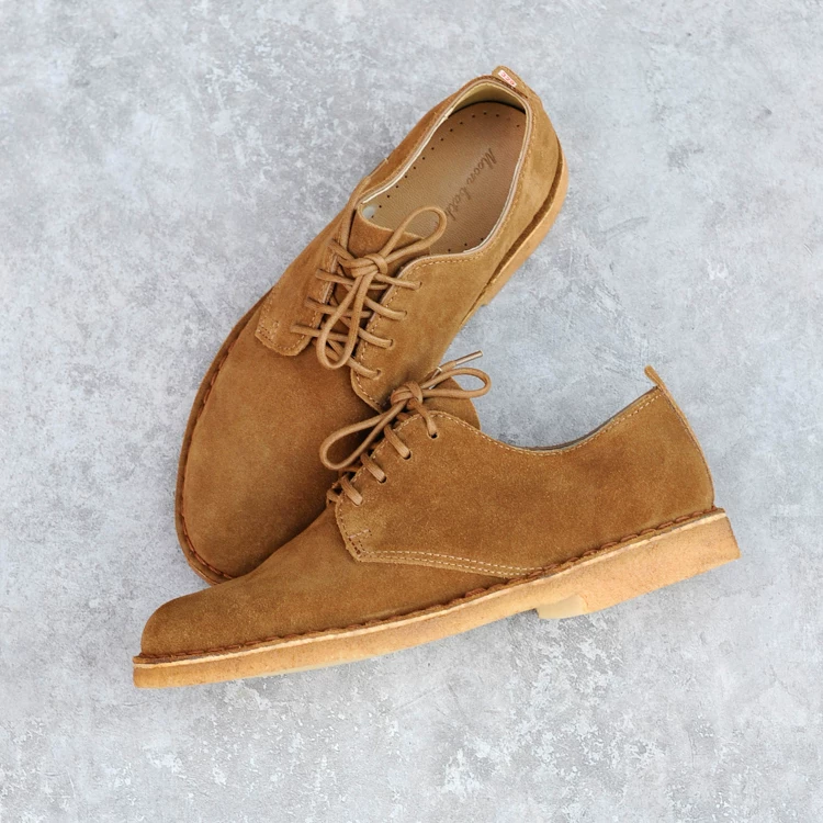 Мужские повседневные ботинки Desert Boots оригинальные Desert Boots Crazy Horse кожа замша резиновая подошва