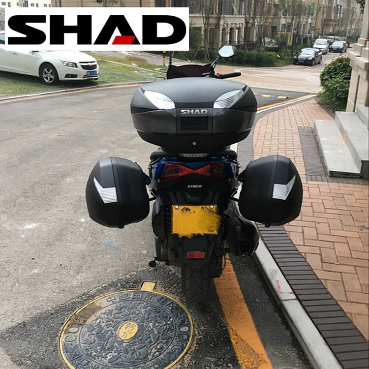 Gwangyang chèo 250 xe máy Gwangyang chèo 300 Xia De hộp phía sau hộp có thể được đặt mũ bảo hiểm đầy đủ mặt 36 lít 23 lít bên hộp