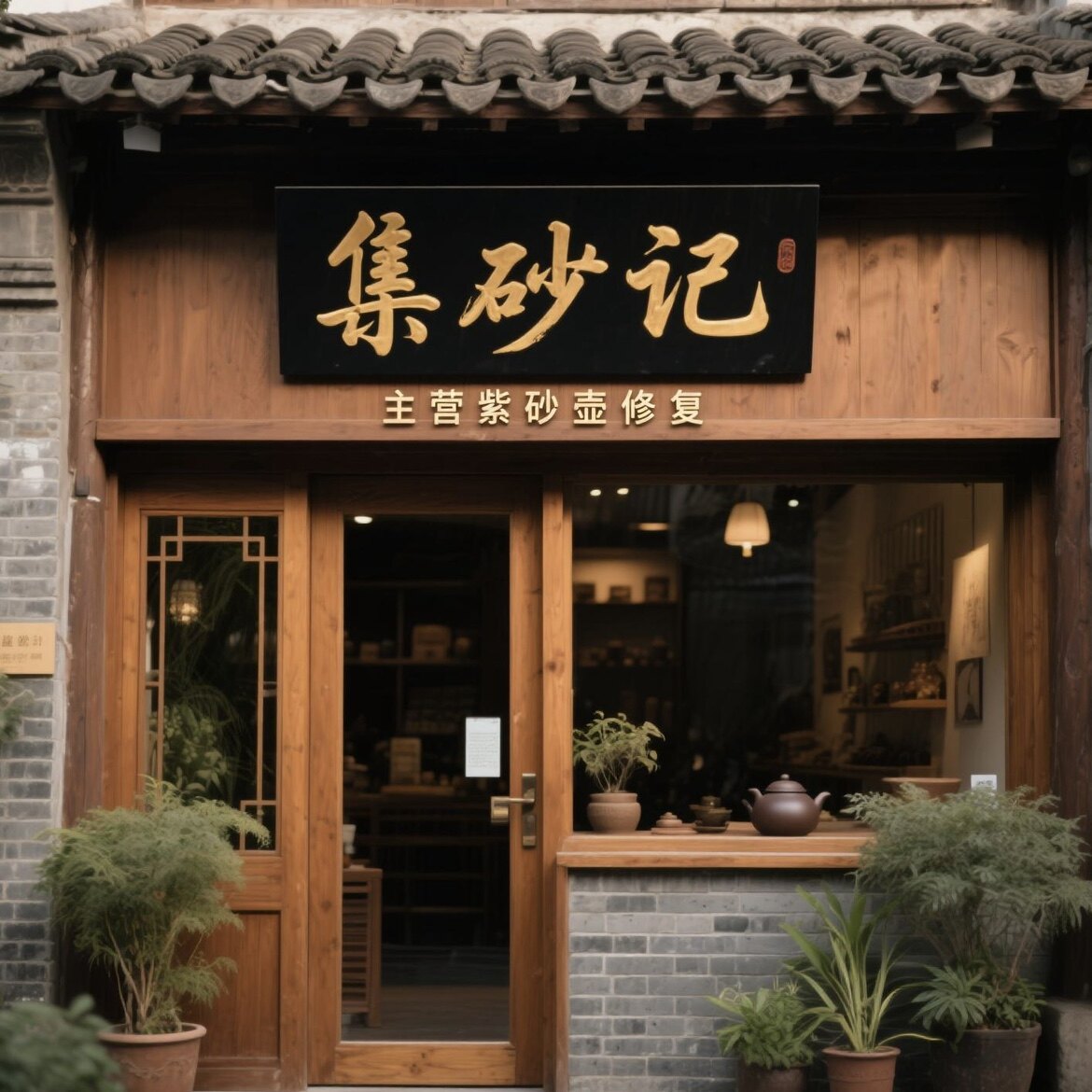 集砂记艺术品修复工作室的LOGO