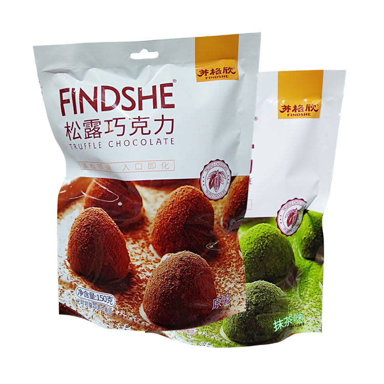FINDSHE Truffle Chocolate 140G* 2 Packs Of Smears Original Taste Fengxin Inlet That Is Fluffy Smooth Lego