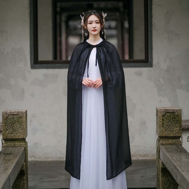 Cloak, Ancient Clothing, Student, Adult, Shawl, Coat, Photography, Choir Costume, Black Hat, Lady