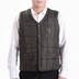Vest mới trung niên cotton vest mùa thu và mùa đông ấm áp cotton vest nam kích thước lớn cotton vest nam vest nam áo ba lỗ tập gym nam Áo vest cotton