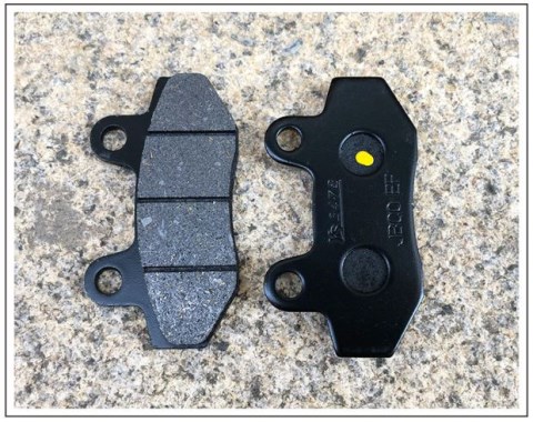Phụ kiện xe máy DD300G 250E 350E150G Earth Eagle trước và sau - Pad phanh phanh xe máy