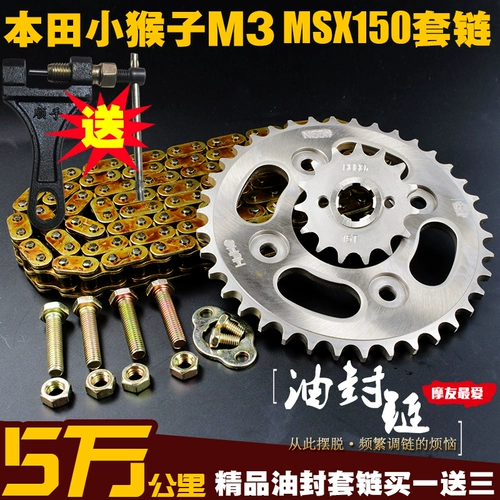 Маленькая обезьяна M3 Маслояплой цепной цепной цепной диск набор MSX125