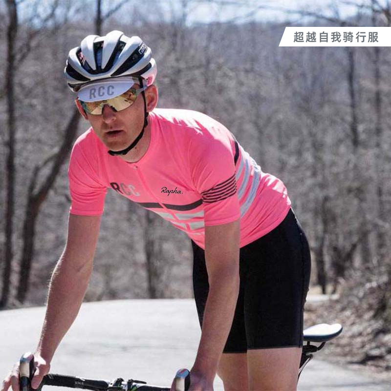 Summer new rcc rapha spring and autumn mountain bike road breathable quick-drying outdoor short-sleeved cycling clothing men's models