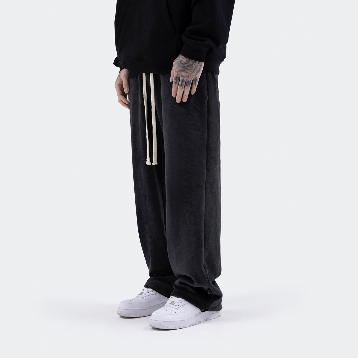 FDR National Tide Male Tide Sign High Street Couple Snowier Pants Harness Straight Barrel Casual Pants Broadlegged Pants Loose Pants Loose Trousers