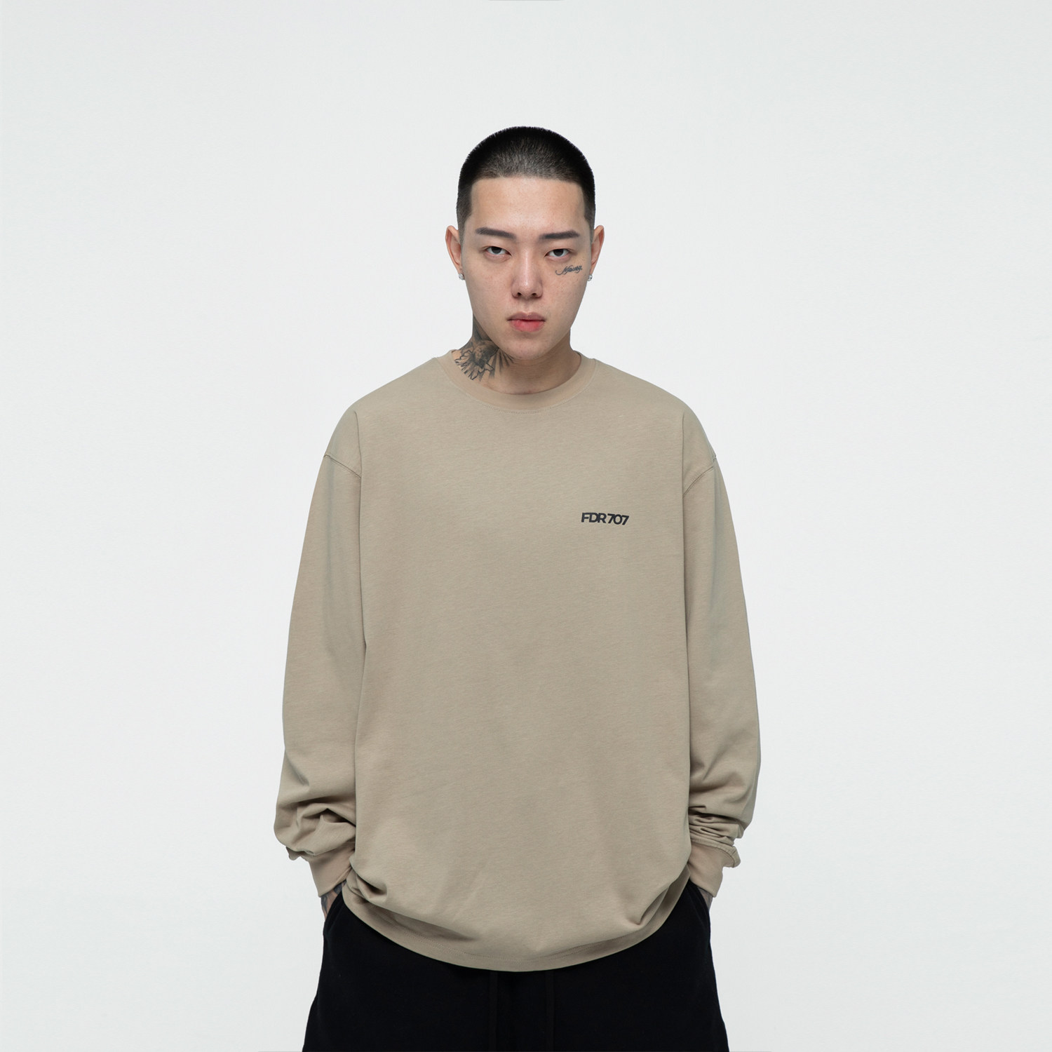 FDR National Tide Original Printed Long Sleeve T-shirt Male Autumn Winter 2021 New American High Street Loose Undershirt Blouse