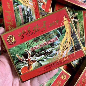 Spot North Korean New Year Yangchun Spring ginseng deer paper box version spot-Taobao