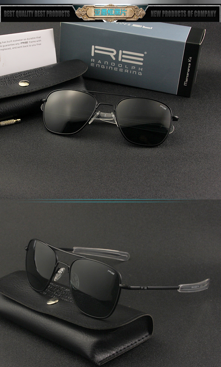 Kính râm RANDOLPH Randolph Kính râm RE Glass Lens USA kính cartier