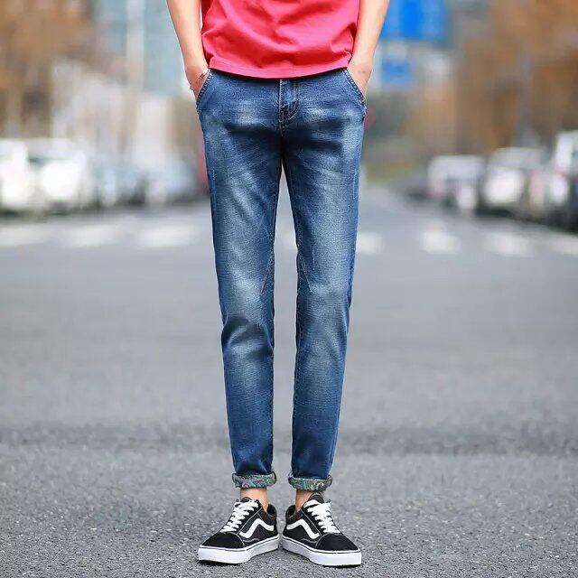 Jeans pour adolescent coupe droite pour Quatre saisons - Ref 1465312 Image 15