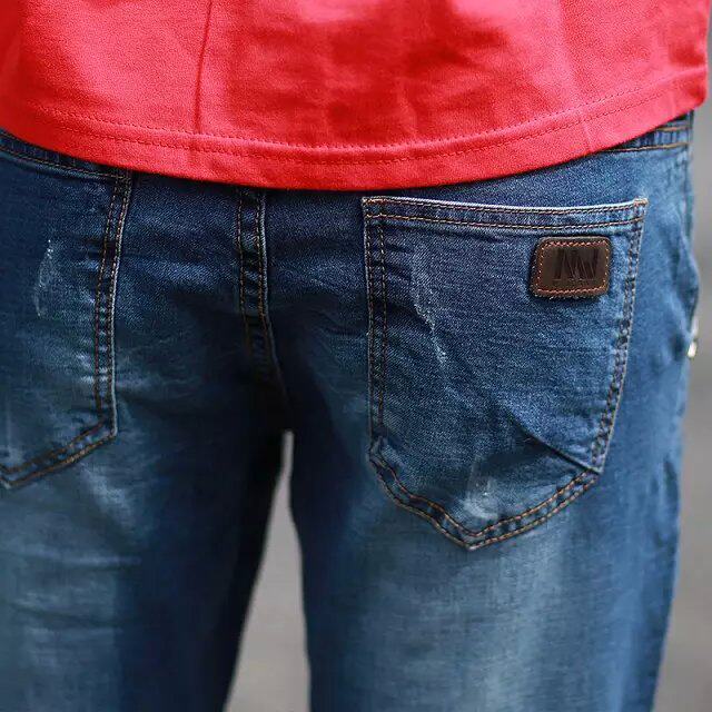 Jeans pour adolescent coupe droite pour Quatre saisons - Ref 1465312 Image 17