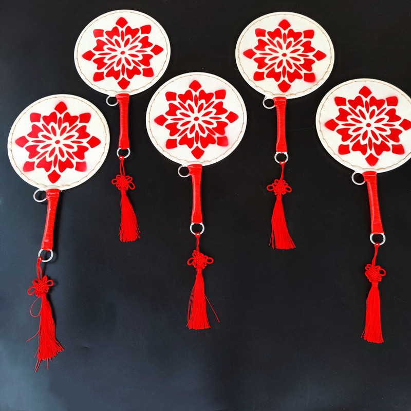 Turn-lap sheep leather Taiping drum Children's adult fan drum single-sided drum fan drum Taiping Daughter Drum-Taobao