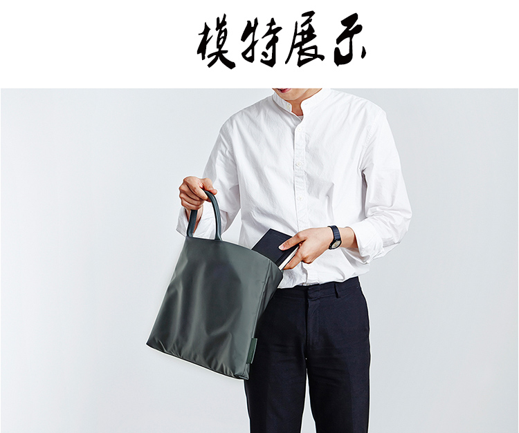 Sinh viên đại học túi xách nam trên túi xách trên túi máy tính mới Phiên bản tiếng Hàn của chiếc cặp xách tay hoang dã túi elly