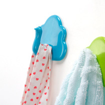 Camellia Peacock Sticky Hook Suction Cup Hook Load-bearing Sticky Hook Kitchen Bathroom Door Behind Tile Small Sticky Hook 29641k