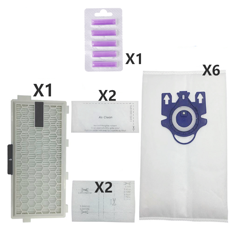 Adapt to Miele Meino S4 S5 S6 S8 series vacuum cleaner accessories Filter core filter filter cotton collection bags