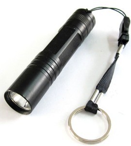 White light strong light small flashlight super bright high brightness white light LED lighting portable 1 5 battery