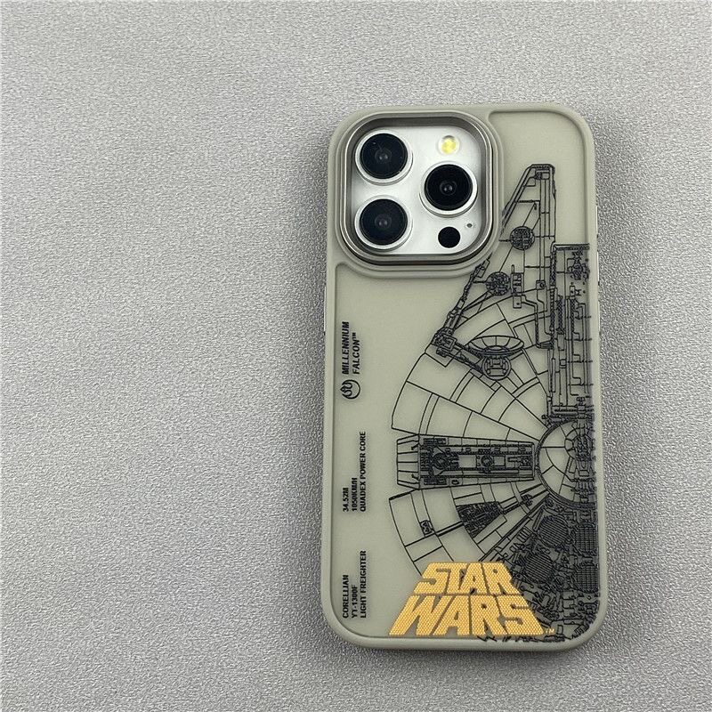 Star Wars – Darth Vader, Stormtrooper, Millennium Falcon Designs iPhone Case