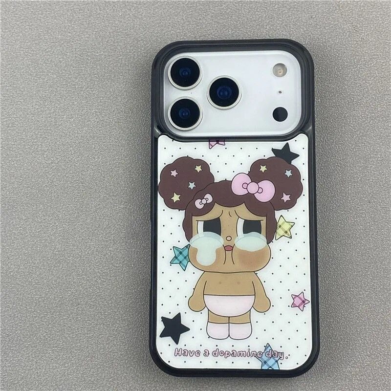 Cute Cartoon Character i 12 iPhone Case