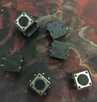 (Jagshower electronic) 12 * 12 * 9MM light touch switch quad button switch upright 4 feet