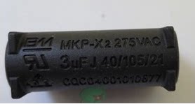 3 UF = 3 UF = 3 UF electromagnetic furnace capacitor 275 400V electromagnetic furnace capacitor spot
