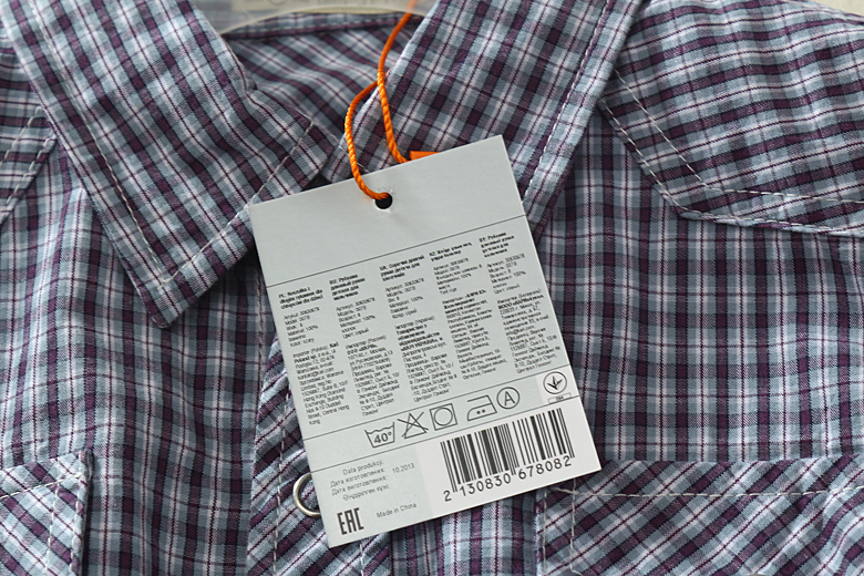 Chemise garcon à manche longue - Ref 2077628 Image 13