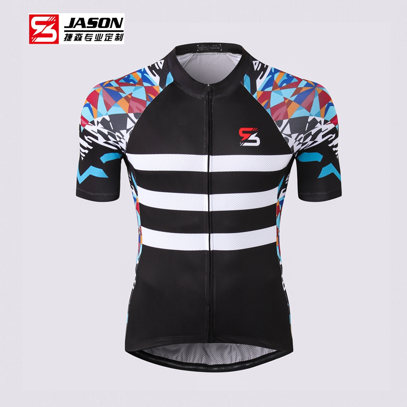 Men's short sleeves riding jacket blouses Summer speed dry breathable Cycling road car Conserve cool spot deposit