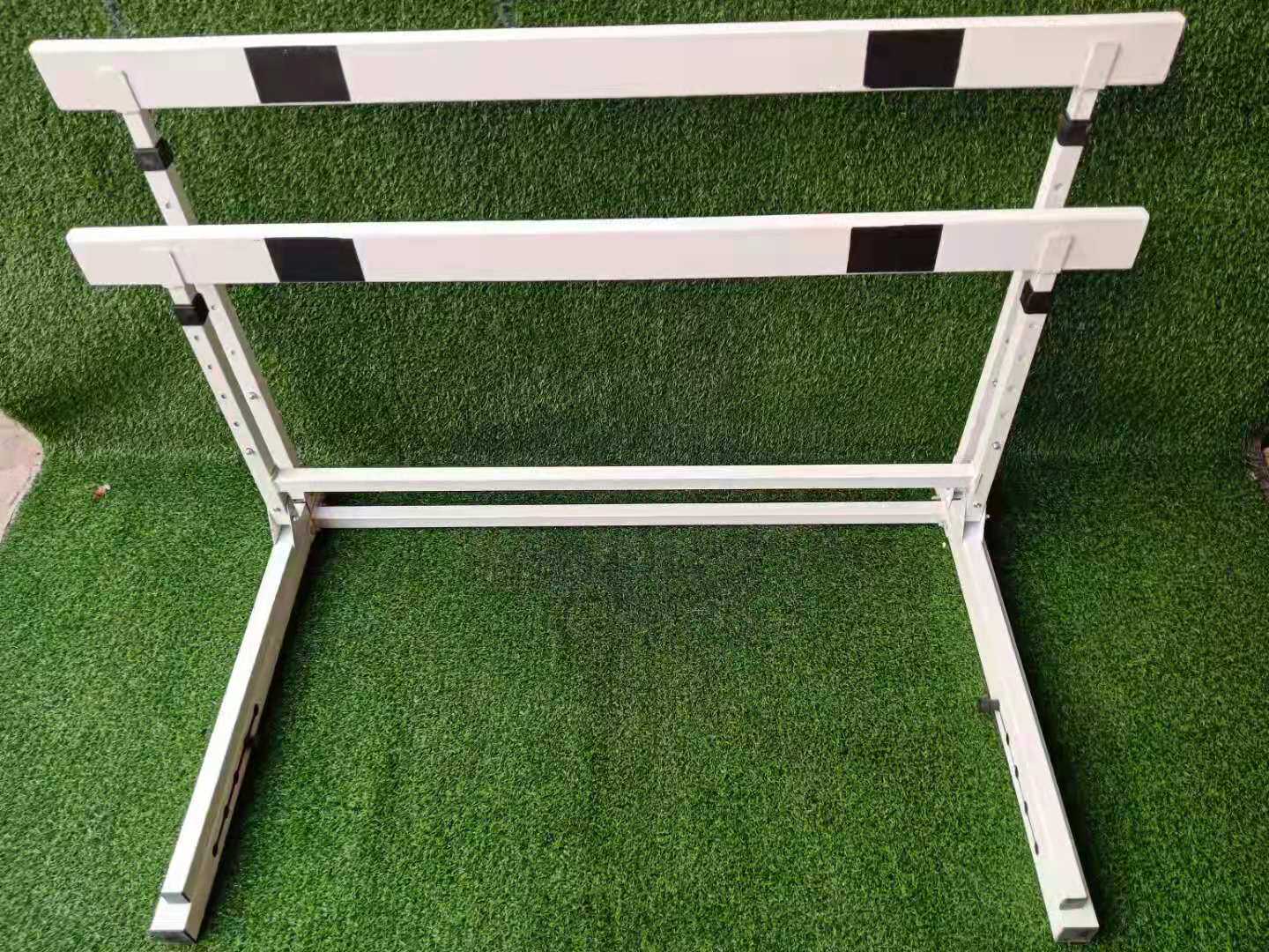 Training track and field standard competition hurdles for primary school students adult lift type with weight adjustable frame hurdles
