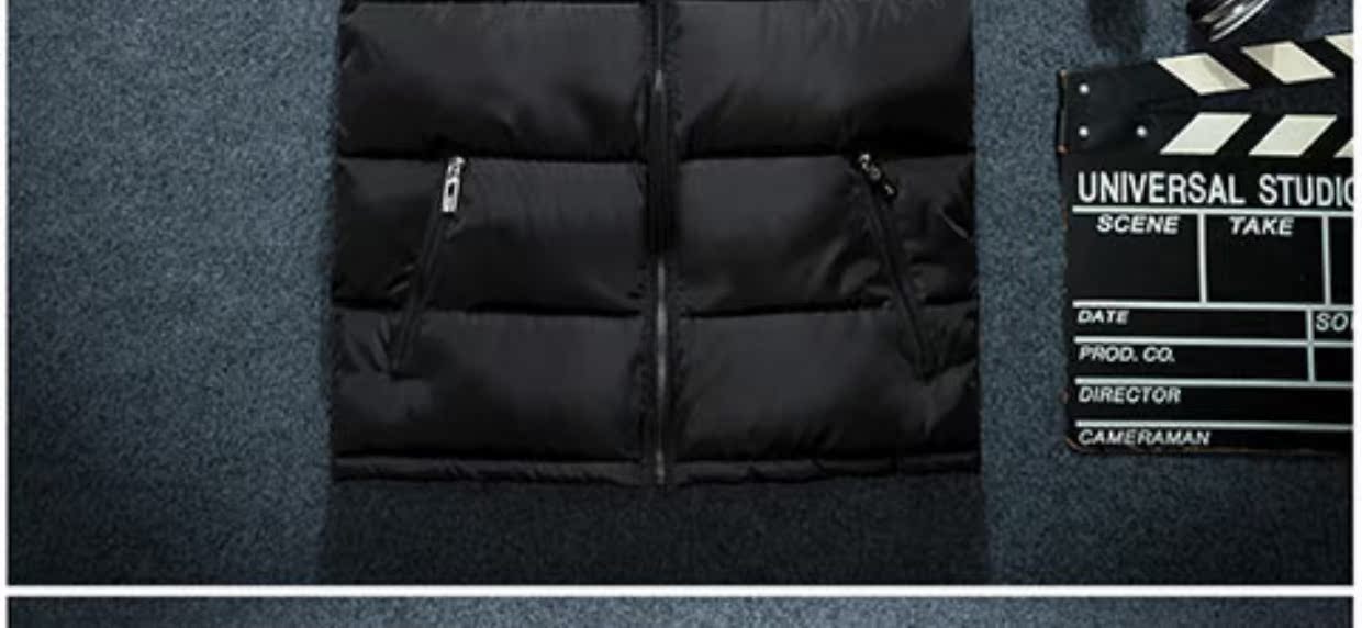 Vest nam mùa thu đông mới xuống cotton đôi bông vest vest phiên bản Hàn Quốc của chàng thanh niên độn áo vest vest đồ đôi nam nữ