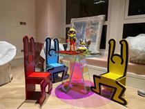 Spot Tide Card Keith Haring Rocker Children Chair Baby Rocker Baby Chair Little