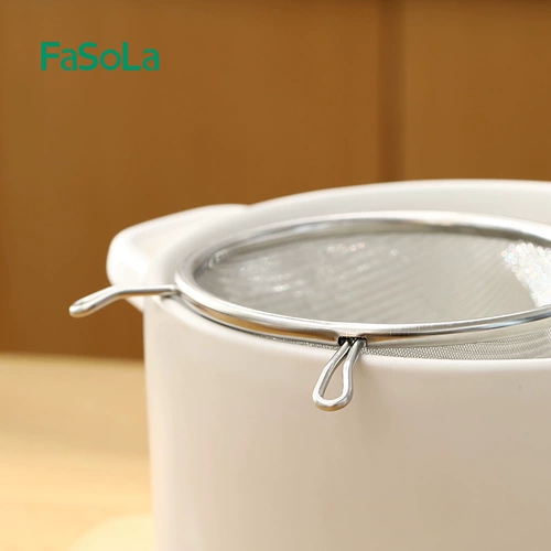 FaSoLa ложка для фильтра соевого молока 304, нержавеющая сталь, бытовая кухня, мелкая сетка, рыболовная ложка, горячий горшок, остатки масла, ложка для отделения масла, протекающая сетка